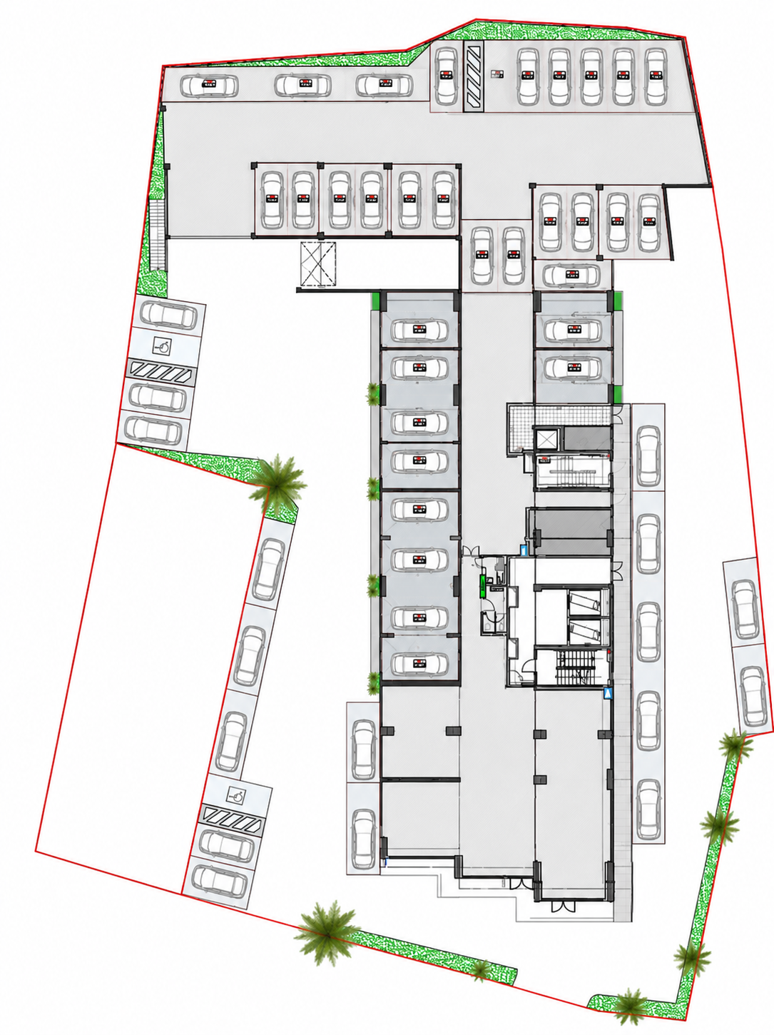First Floor Parking